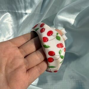 FREE PEOPLE Juicey summer strawberry bangle bracelet Arm Candy